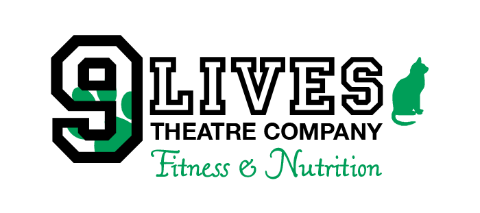The Nine Lives Theatre Company Fitness And Nutrition logo.