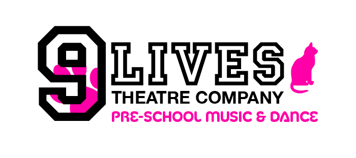 The Nine Lives Theatre Company Pre-School music and dance logo